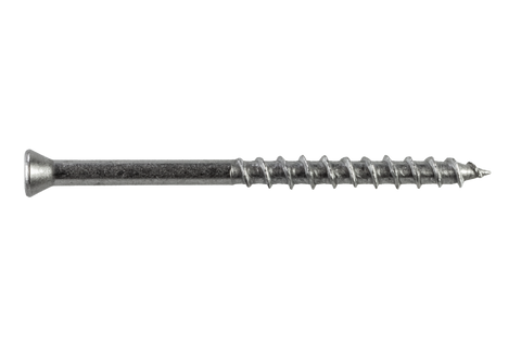 Deck-Drive™ DWP WOOD SS Screw — #7 x 2-1/4 in. T-15, Trim Head, Type 316 (Pack of 1750)