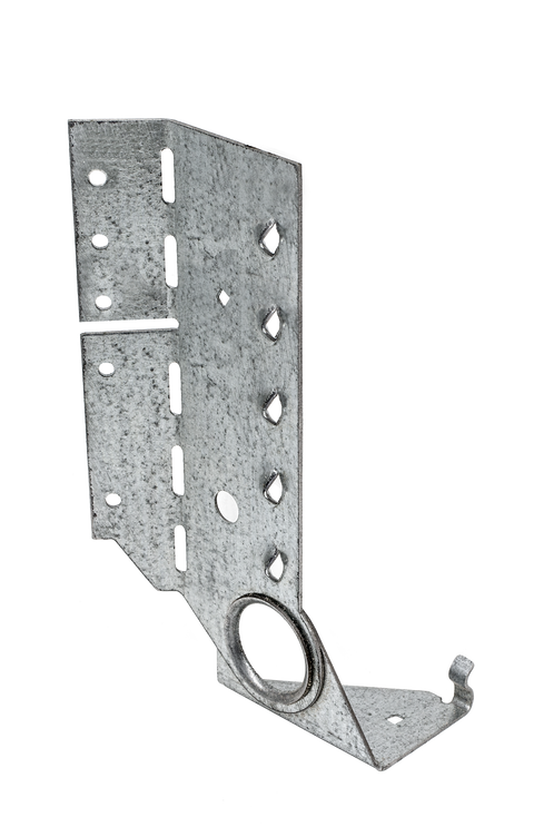 LSSJ™ ZMAX® Face-Mount Adjustable Light Slopeable/Skewable Jack Hanger for 2x8, Right (Carton of 25)