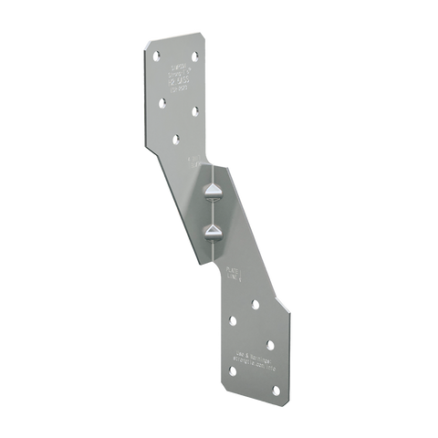 H2.5A 18-Gauge Stainless-Steel Hurricane Tie (Carton of 100)