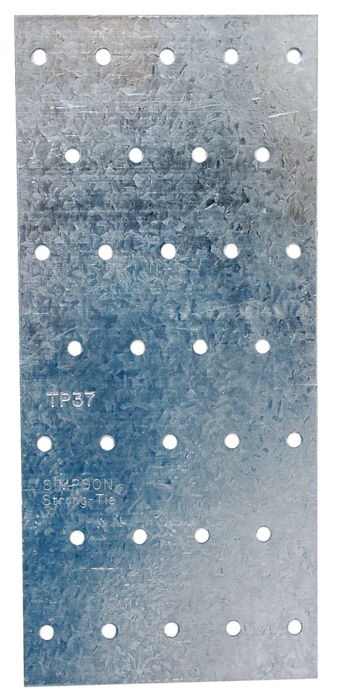 TP 3-1/8 in. x 7 in. 20-Gauge Galvanized Tie Plate (Pack of 100)