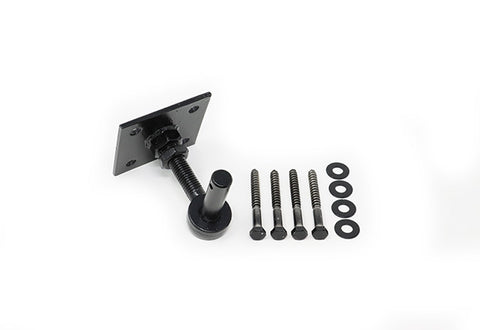 Adjustable Gate Hanger on 4” Square Plate
