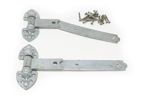 12” Curved Old-Fashioned Hinges