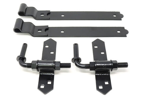 Heavy Duty Cranked Strap Hinge Hardware Sets