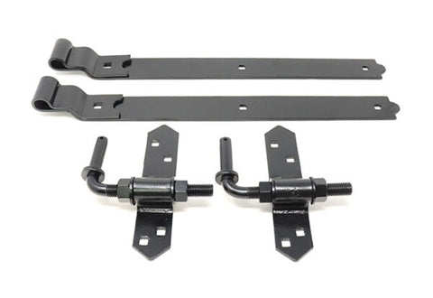 Heavy Duty Cranked Strap Hinge Hardware Sets
