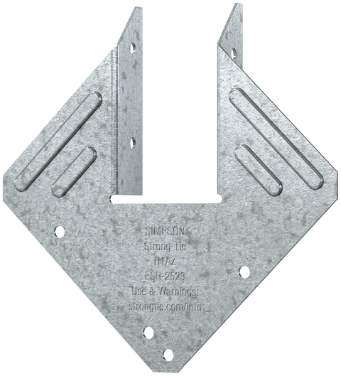 H1A 18-Gauge ZMAX® Galvanized Hurricane Tie (Pack of 100)