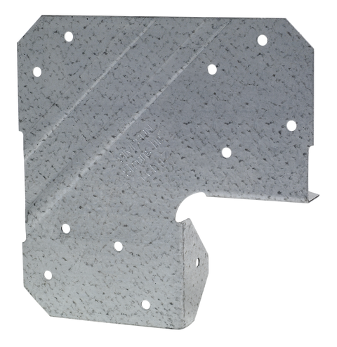 LCE ZMAX® Galvanized End Post Cap for 4x (Carton of 20)
