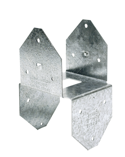 BCS ZMAX® Galvanized Post Cap for Double 2x Beam, 4x Post (Pack of 20)