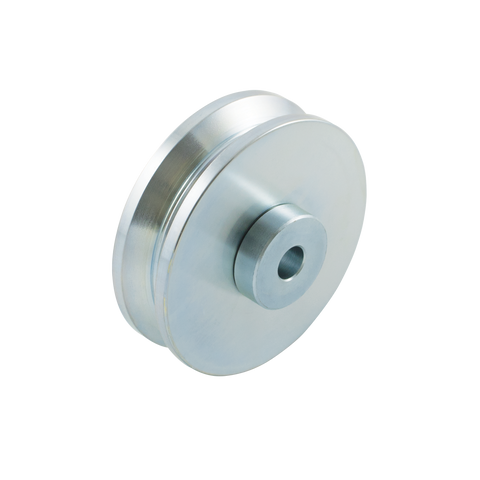 The 4" of HardCORE V-Groove Wheel for 2" Gate Frame