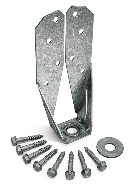 DTT™ ZMAX® Galvanized Deck Tension Tie for 2x with 1-1/2 in. SDS Screws (Pack of 20)