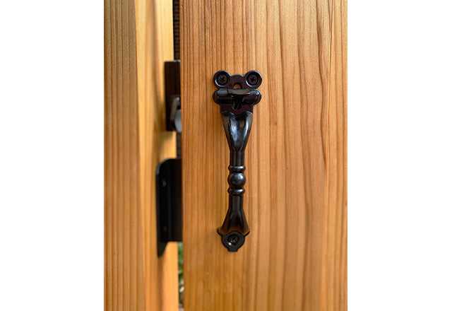 Setback Hardware Hampton Thumb Latch – Setback Mount (Street Swing) – Greenwich Hardware ...