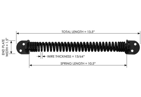 Brutus Torsion Gate Spring