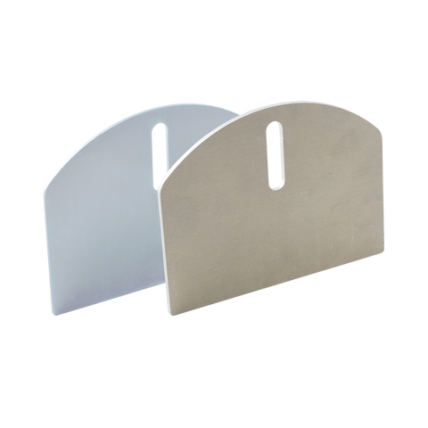 The 6" HardCORE Aluminum Carriage Plates (Pair)