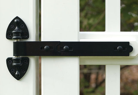 Adjustable Old-Fashioned Hinges for PVC and Vinyl Gates