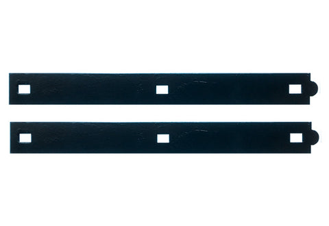 Optional Back Plates for Heavy Duty Strap Hinges