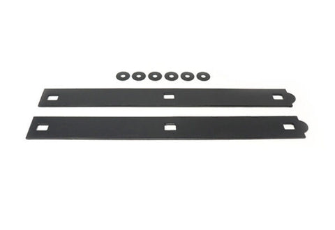 Optional Back Plates for Heavy Duty Strap Hinges