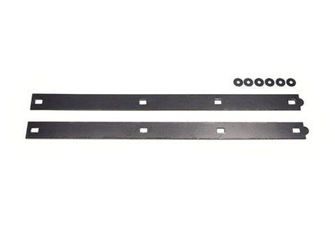 Optional Back Plates for Heavy Duty Strap Hinges