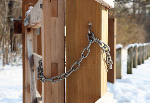 Mounted Gate Secure Chain