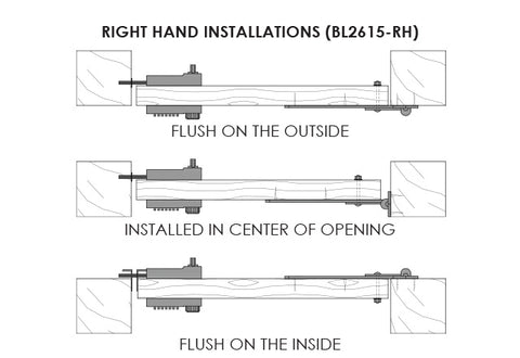 Horizontal Combination Dead Bolt Lock