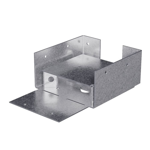 ABW ZMAX® Galvanized Adjustable Standoff Post Base for 6x6 (Pack of 6)