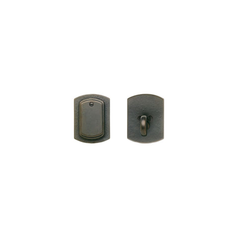 Curved Deadbolt 2 1/2" X 3 3/8"