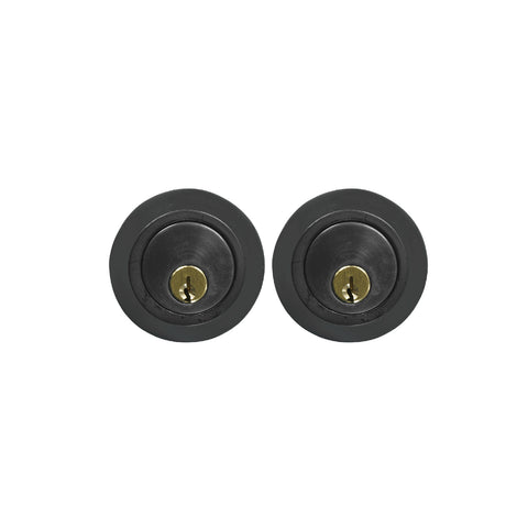 Round Deadbolt - Double Cylinder