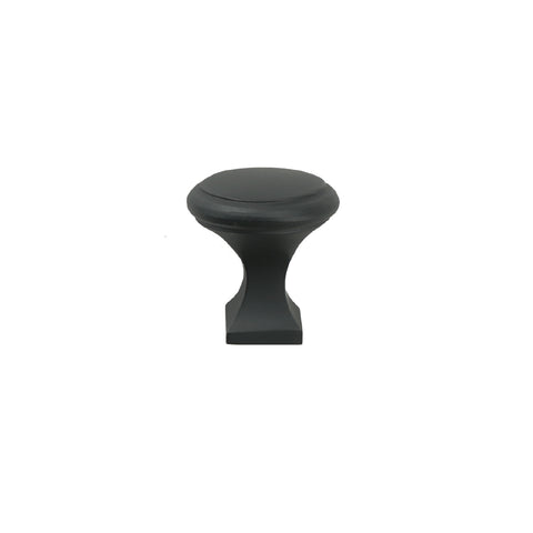 Cabinet Knob Bevel Square Base - 1-1/4"