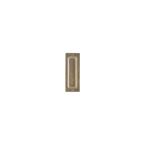 Rectangular Flush Pull 2 1/4" X 6"